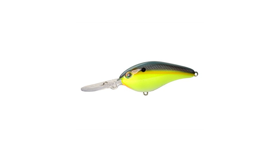 Strike King 8XD Elite Crankbaits, Chartreuse Sexy Shad 2.0, 1.4oz, HC8XDE-539
