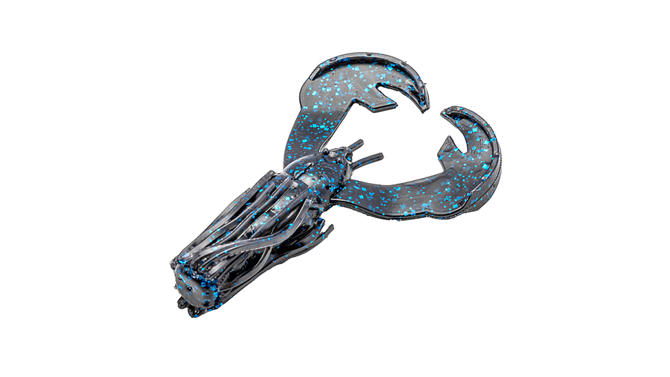 Strike King Baby Luau Craw, Black and Blue, 3in, RGBLCRW-2