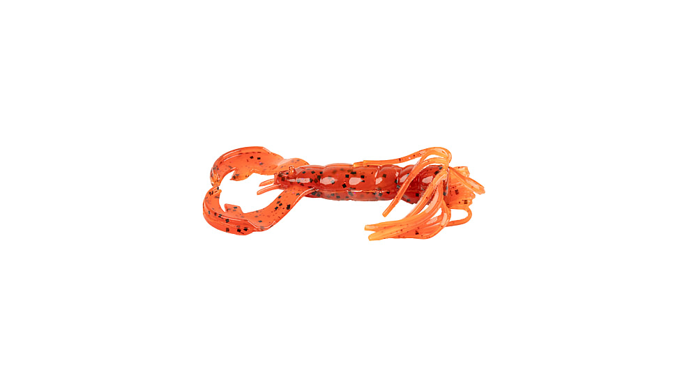 Strike King Baby Luau Craw, Fire Craw, 3in, RGBLCRW-900
