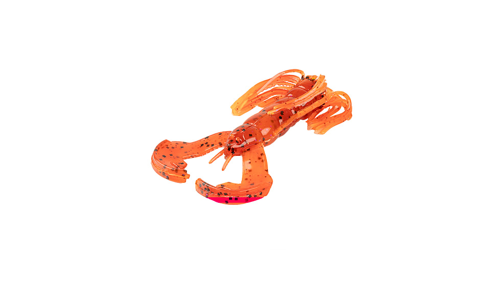 Strike King Baby Luau Craw, Fire Craw, 3in, RGBLCRW-900
