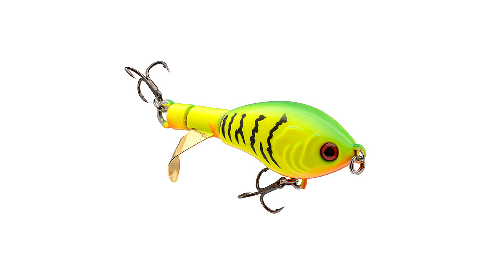 Strike King Bitsy Chickin Hardbait, 2.5in, 1/4oz, Firetiger, 12-36268