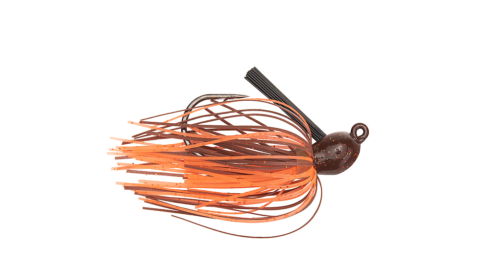 Strike King Bitsy Flip Fishing Lure, Flipping Jig, Cajun Crawfish, 1/2oz, BFJ12-15, BFJ12-15