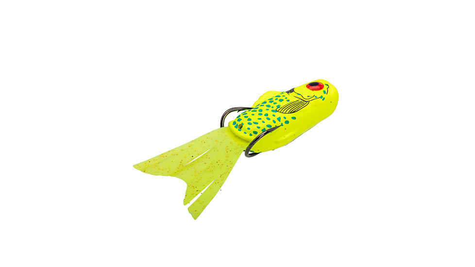 Strike King Bitsy Poppin Swimbait, Chartreuse Gill, 1/4oz, BPOP-243