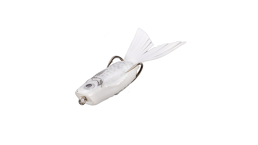 Strike King Bitsy Poppin Swimbait, Pearl, 1/4oz, BPOP-84
