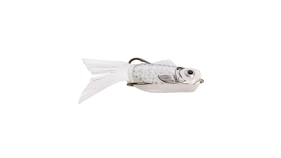 Strike King Bitsy Poppin Swimbait, Pearl, 1/4oz, BPOP-84
