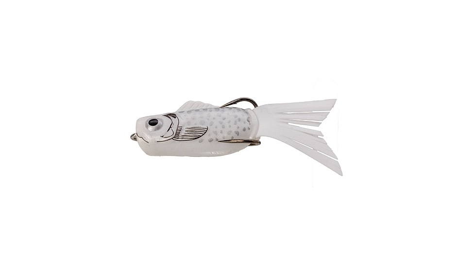 Strike King Bitsy Poppin Swimbait, Pearl, 1/4oz, BPOP-84
