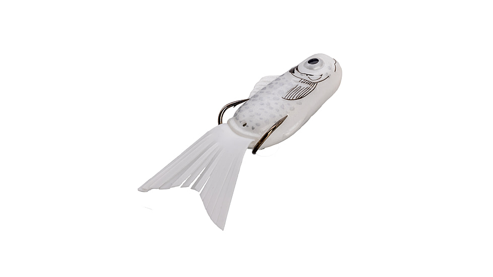 Strike King Bitsy Poppin Swimbait, Pearl, 1/4oz, BPOP-84