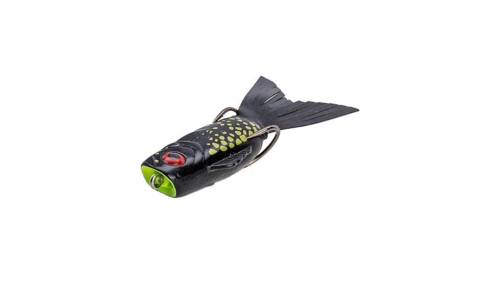 Strike King Bitsy Poppin Swimbait, Tiger Black, 1/4oz, BPOP-152