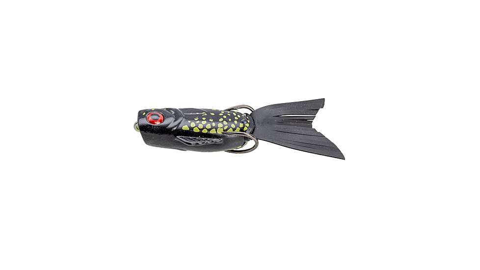 Strike King Bitsy Poppin Swimbait, Tiger Black, 1/4oz, BPOP-152