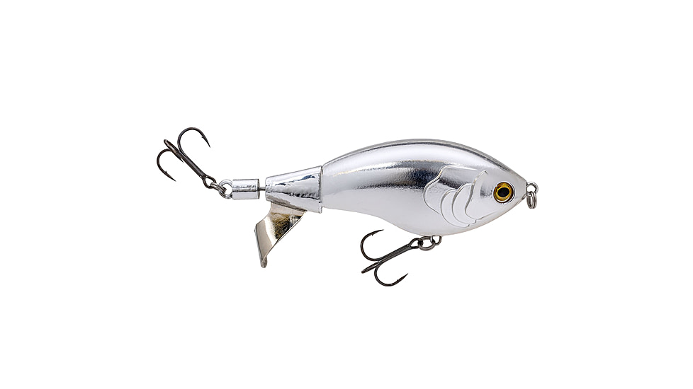 Strike King Clickin Chickin Hardbait, 3in, 3/4oz, Carolina Chrome, 12-36391