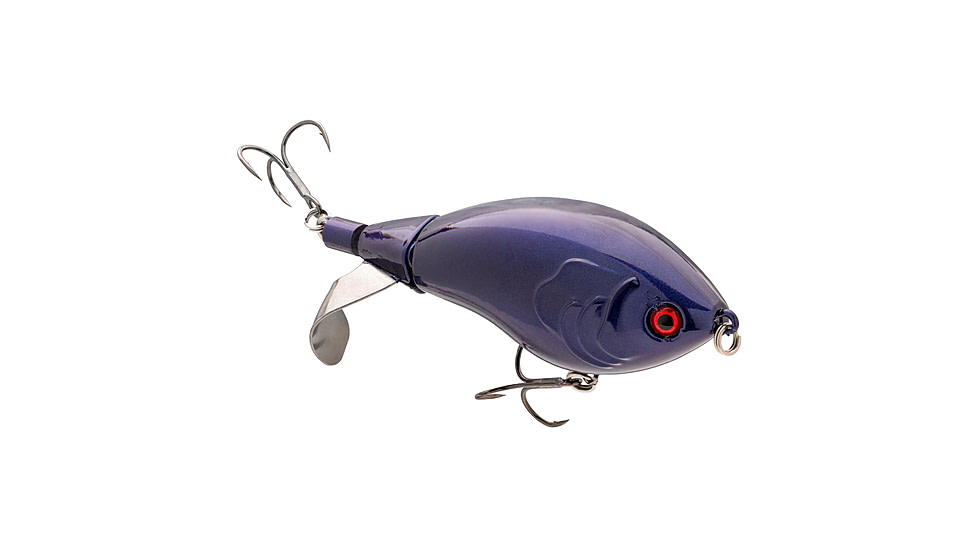Strike King Clickin Chickin Hardbait, 3in, 3/4oz, Purple Demon, 12-36387