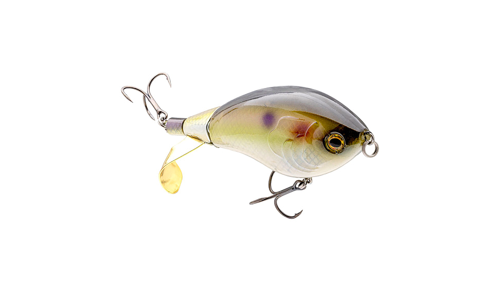 Strike King Clickin Chickin Hardbait, 4in, 1.4oz, Ghost Herring, 12-36385