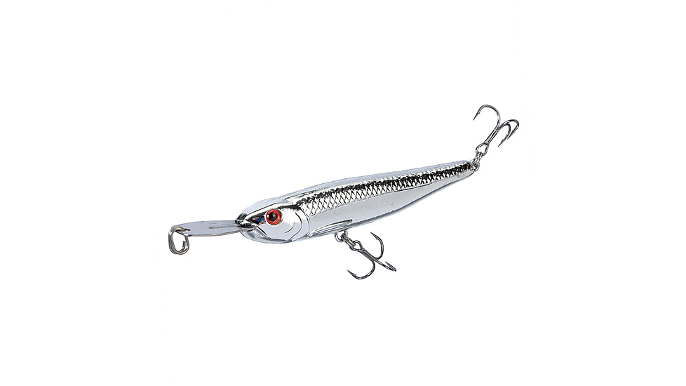 Strike King Evader 70 Topwater Baits, Carolina Chrome, 7.5cm/2.75in, HCEV70-475