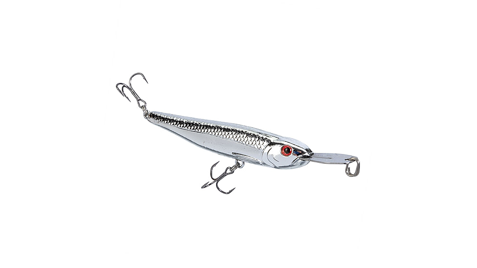 Strike King Evader 70 Topwater Baits, Carolina Chrome, 7.5cm/2.75in, HCEV70-475