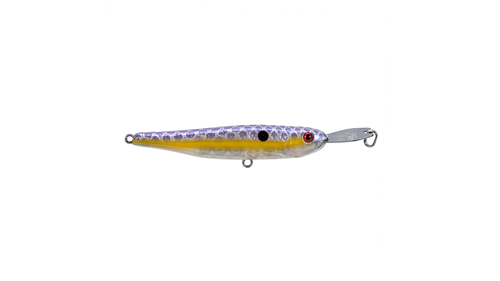 Strike King Evader 70 Topwater Baits, Chartreuse Shad, 7.5cm/2.75in, HCEV70-598