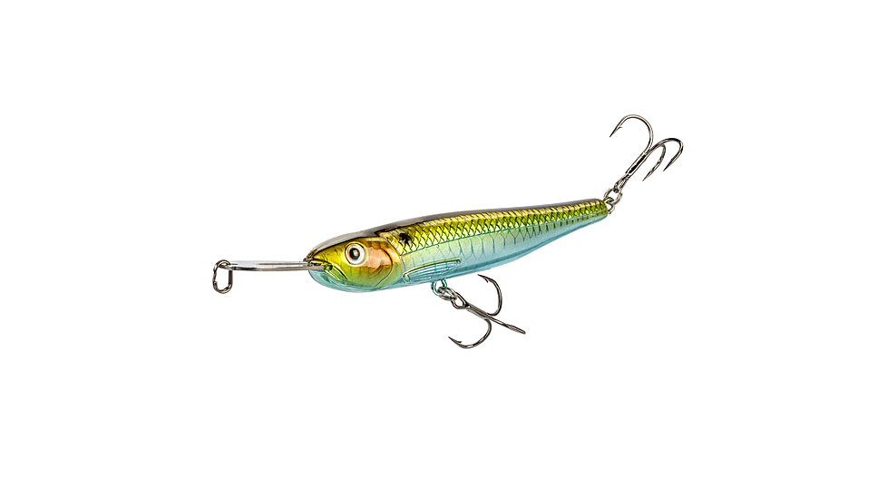 Strike King Evader 90 Topwater Baits, Chrome Herring, 9cm/3.5in, HCEV90-862
