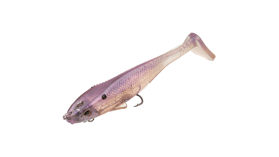 Strike King Final Copy Softbait, 1 pack, 4in, Crystal Shad, 12-36053