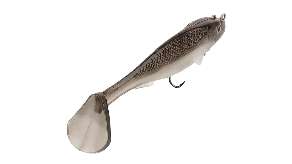 Strike King Final Copy Softbait, 1 pack, 4in, Ghost Shad, 12-36046