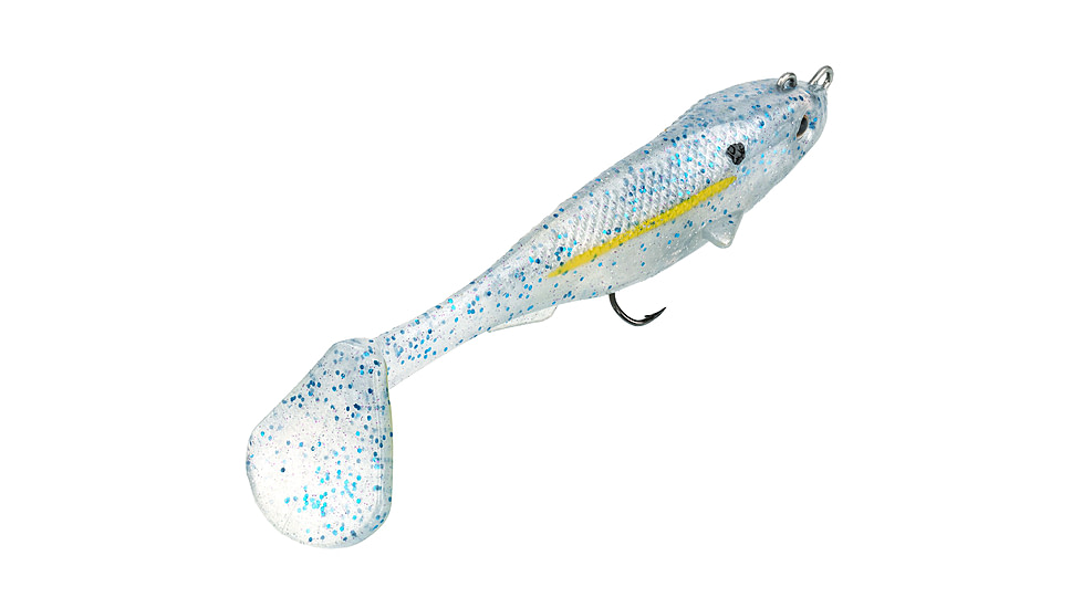 Strike King Final Copy Softbait, 1 pack, 4in, Sexy Shad, 12-36051