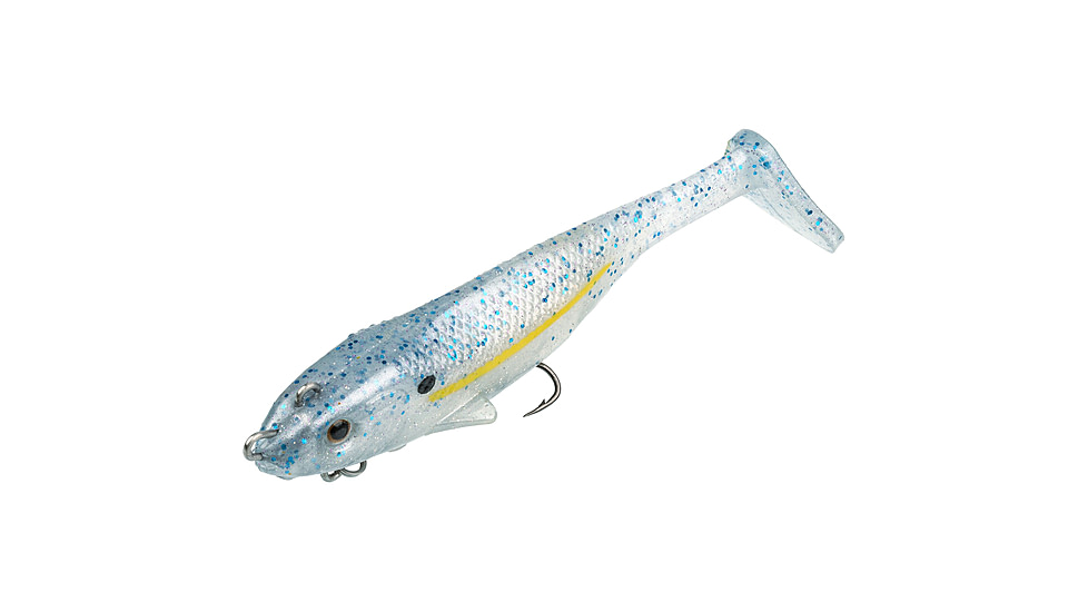 Strike King Final Copy Softbait, 1 pack, 4in, Sexy Shad, 12-36051