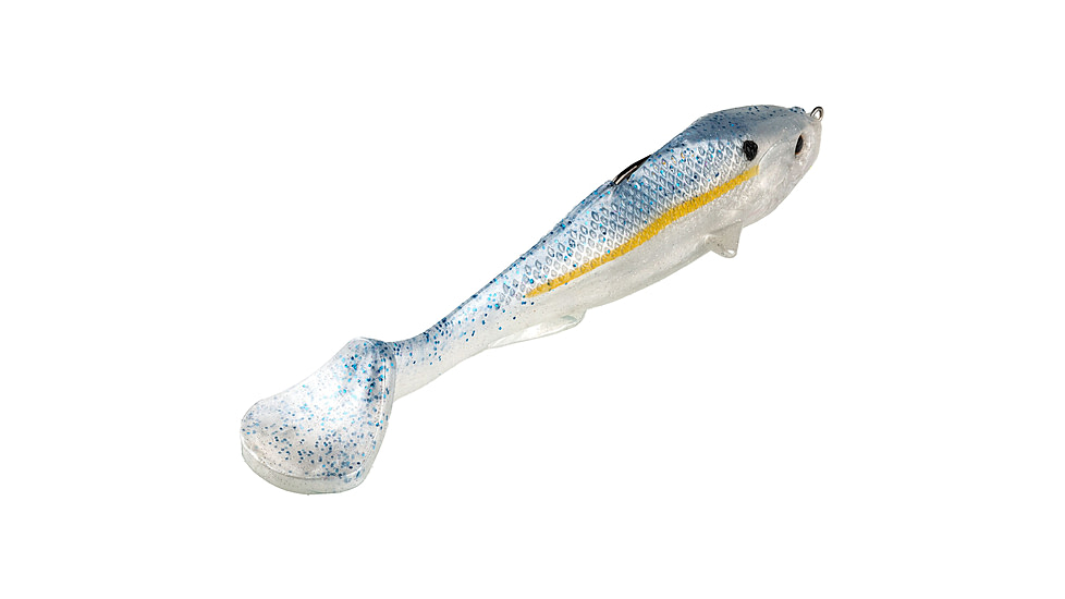 Strike King Final Copy Weedless Softbait, 1 pack, 4.75in, Sexy Shad, 12-36058