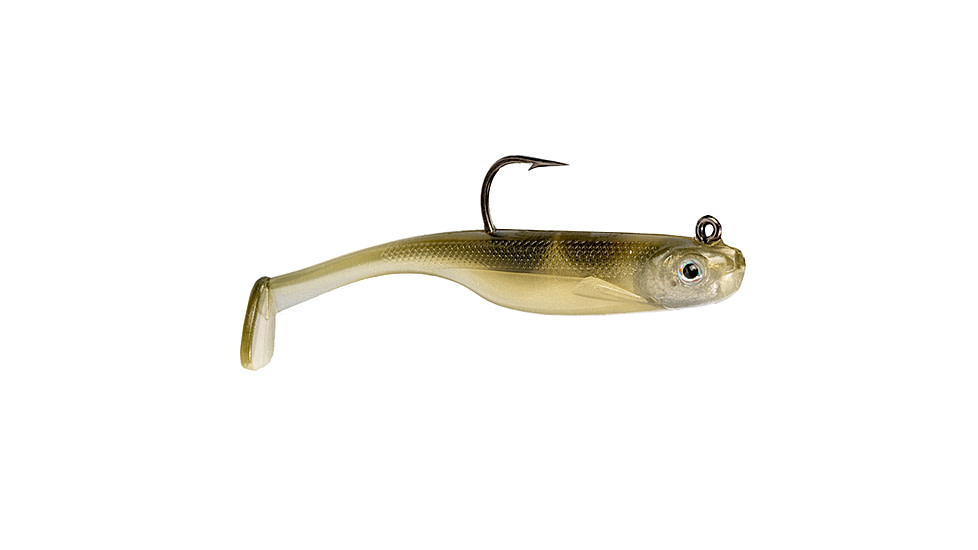 Strike King Homing Minnow Softbait, 3 pack, 2.5in, 1/4oz, AYU, 12-36127