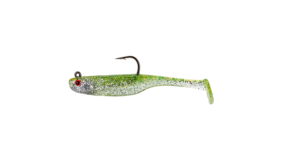 Strike King Homing Minnow Softbait, 3 pack, 2.5in, 1/8oz, Baby Bass, 12-36111
