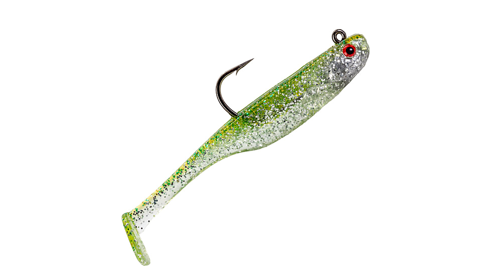 Strike King Homing Minnow Softbait, 3 pack, 2.5in, 1/8oz, Baby Bass, 12-36111
