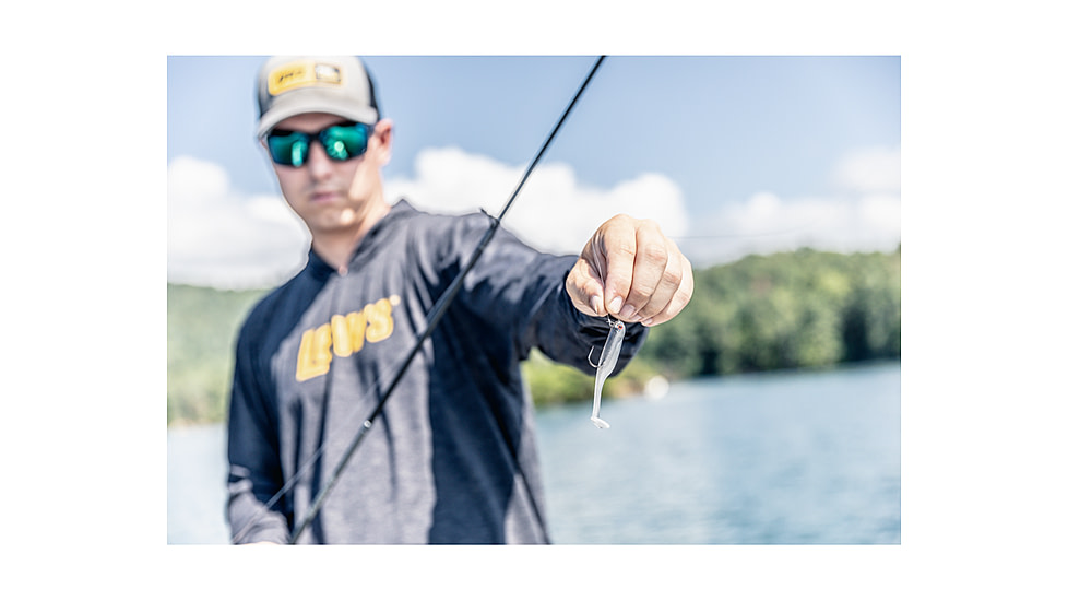 Strike King Homing Minnow Softbait, 3 pack, 2.5in, 1/4oz, Ghost Shad, 12-36123