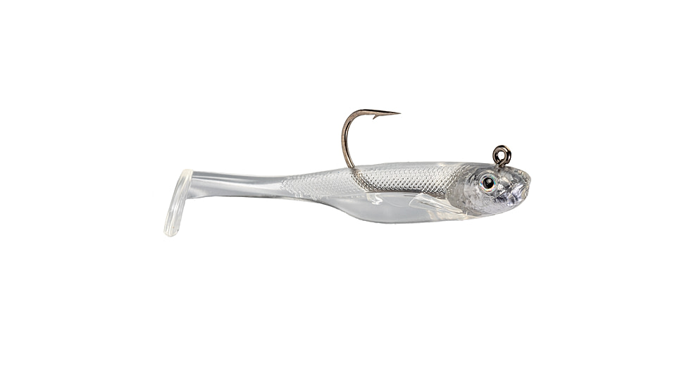Strike King Homing Minnow Softbait, 3 pack, 2.5in, 1/4oz, Prism, 12-36124