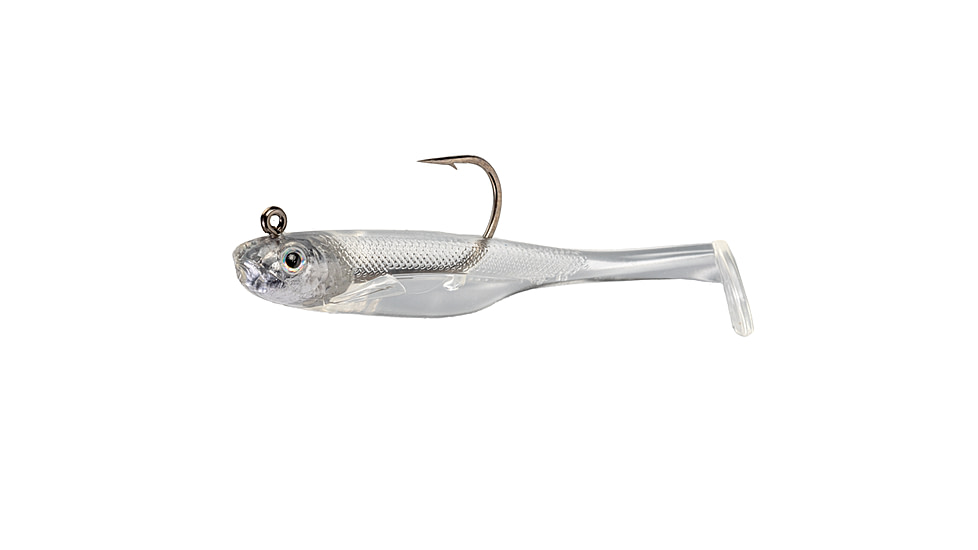 Strike King Homing Minnow Softbait, 3 pack, 2.5in, 1/4oz, Prism, 12-36124