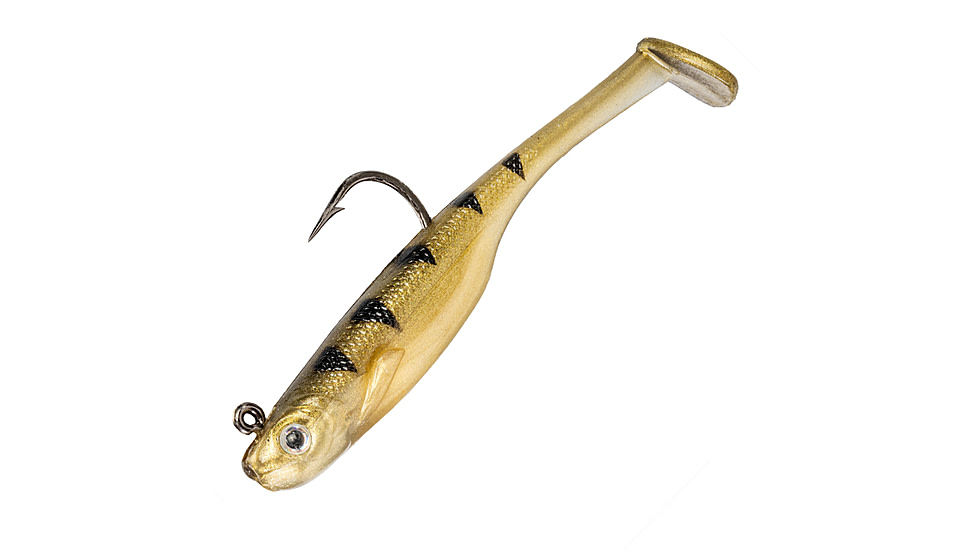 Strike King Homing Minnow Softbait, 3 pack, 2.5in, 1/4oz, Sugar Daddy, 12-36125
