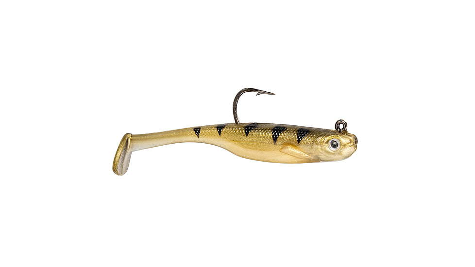 Strike King Homing Minnow Softbait, 3 pack, 2.5in, 1/4oz, Sugar Daddy, 12-36125