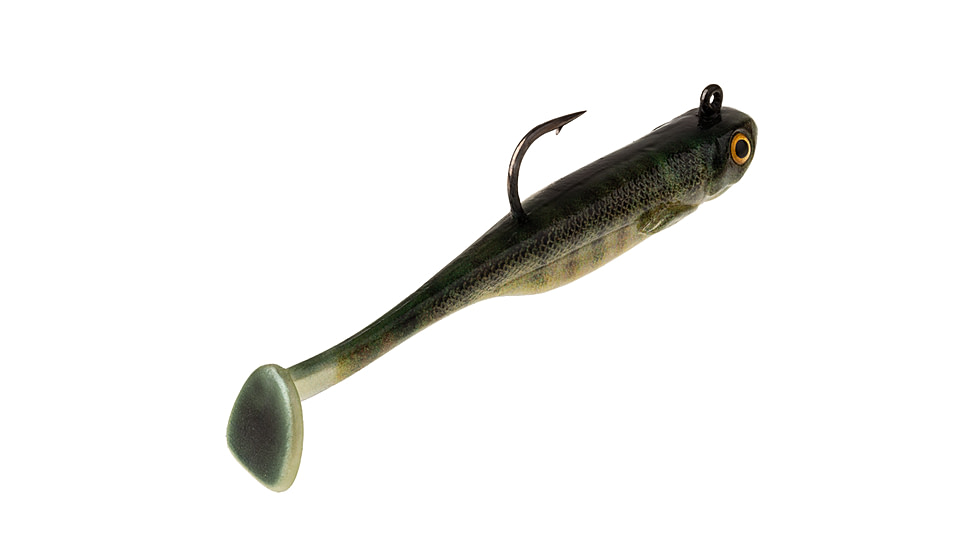 Strike King Homing Minnow Softbait, 3 pack, 3in, 1/4oz, Great Lakes Goby, 12-36238