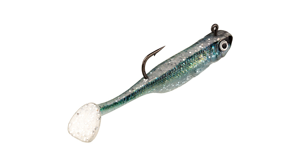 Strike King Homing Minnow Softbait, 3 pack, 3in, 1/8oz, Natural Herring, 12-36183