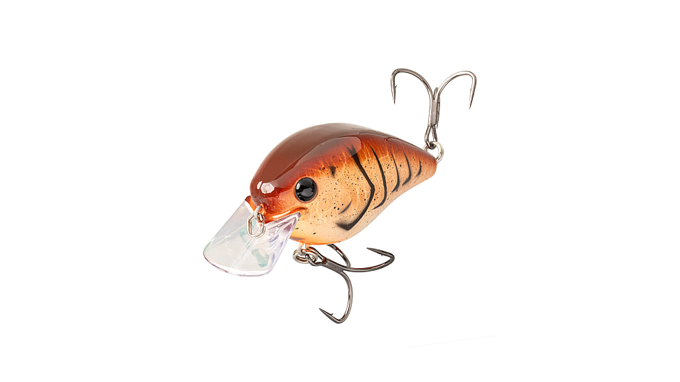 Strike King KVD Elite 1.5 Crankbaits, Ginger Craw, 3/8oz, HCKVD1.5E-740