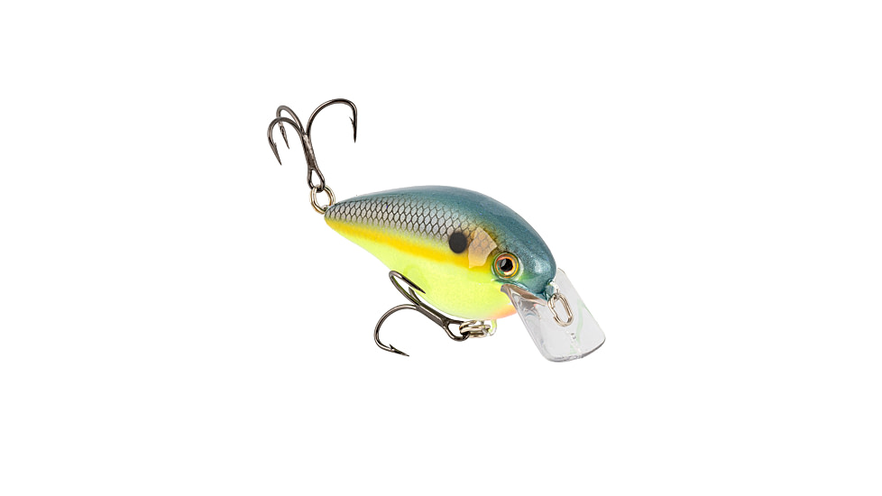 Strike King KVD Elite 8.0 Crankbaits, Chartreuse Sexy Shad 2.0, 1 1/2oz, HCKVD8.0E-539