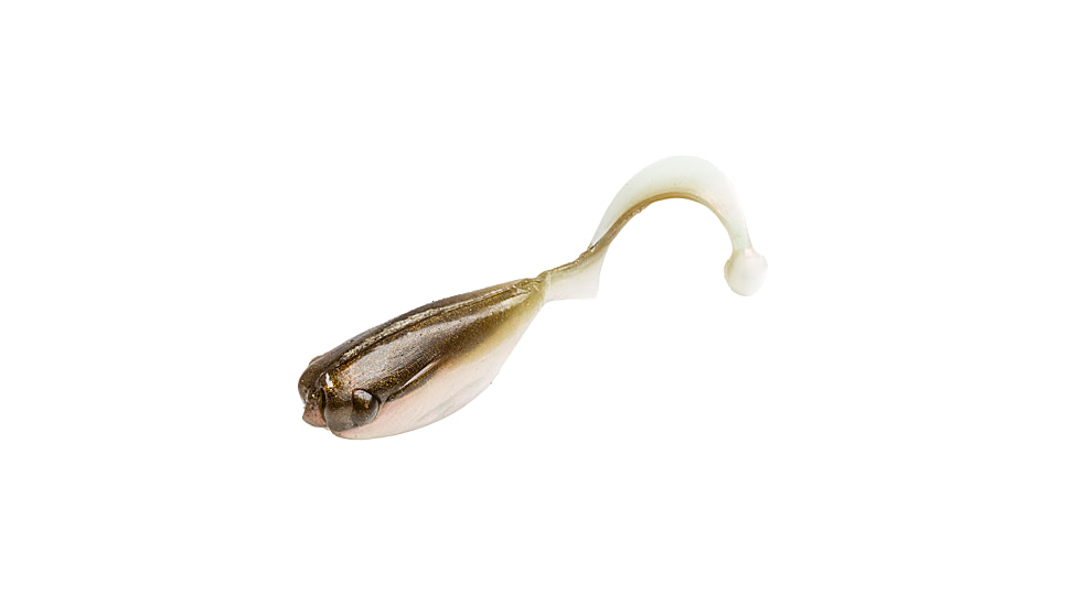 Strike King Mr. Crappie Crappie Cutter Swimbait, Soggy Shiner, 2in, MRCCCTR15-251