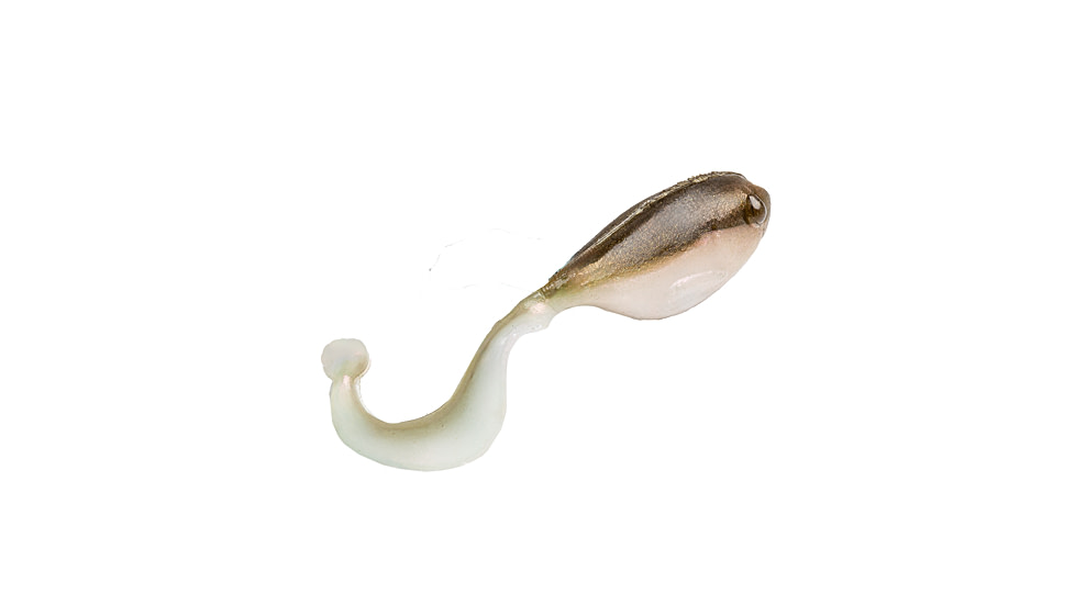 Strike King Mr. Crappie Crappie Cutter Swimbait, Soggy Shiner, 2in, MRCCCTR15-251