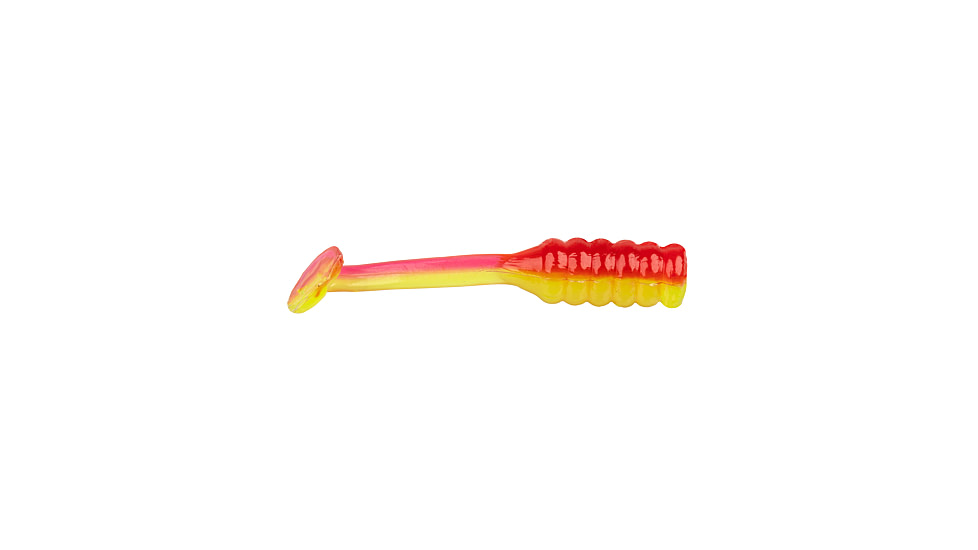 Strike King Mr. Crappie Teen-Zee Slabalicious Swimbait, Red Chartreuse, 5/8in, MRCTZSLC-187