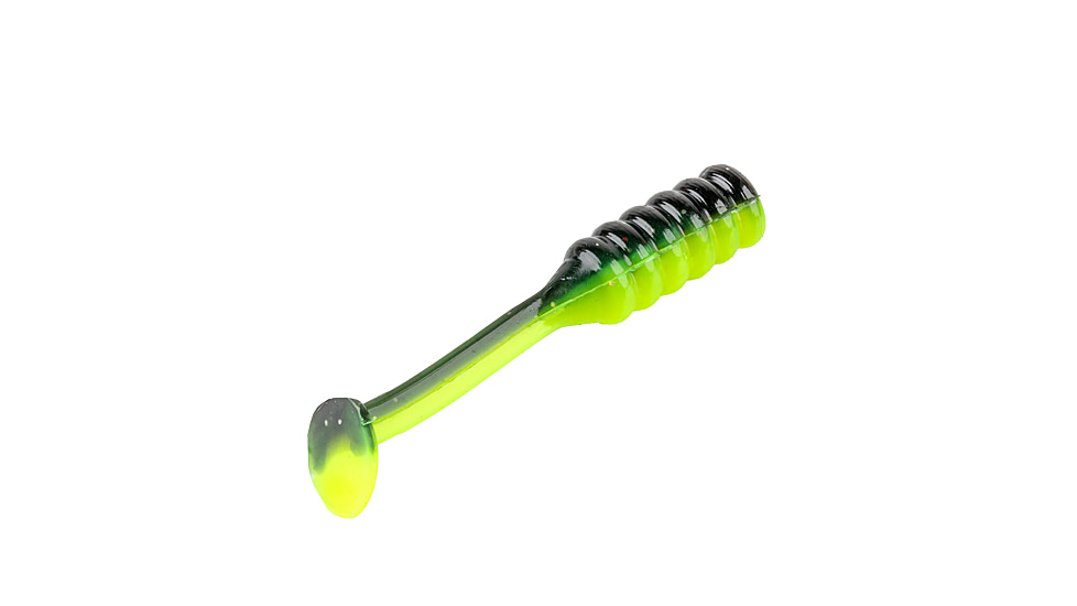 Strike King Mr. Crappie Teen-Zee Slabalicious Swimbait, Tuxedo Black Chartreuse, 5/8in, MRCTZSLC-183