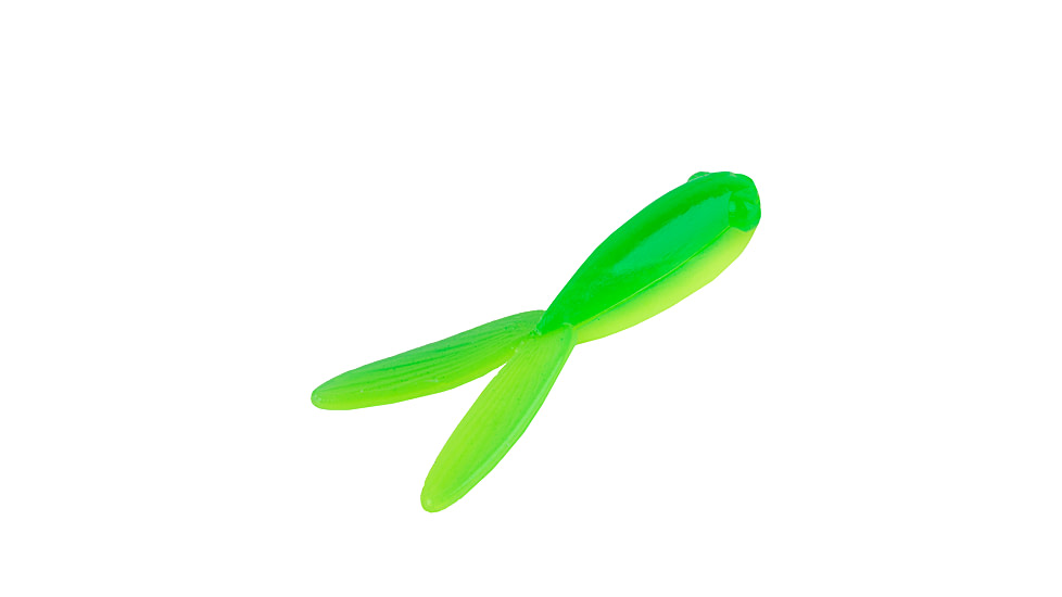 Strike King Mr. Crappie Teen-Zee Tails Swimbait, Lime-N-Ator, 5/8in, MRCTZTL-247