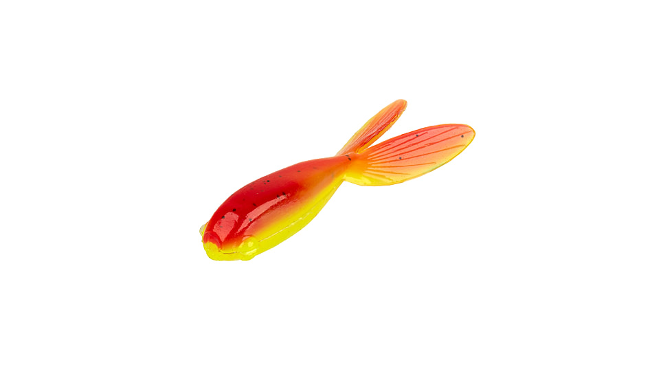 Strike King Mr. Crappie Teen-Zee Tails Swimbait, Red Chartreuse, 5/8in, MRCTZTL-187