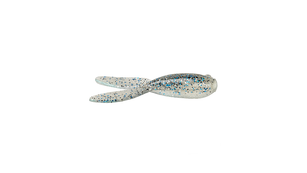 Strike King Mr. Crappie Teen-Zee Tails Swimbait, Smokey Shad, 5/8in, MRCTZTL-57