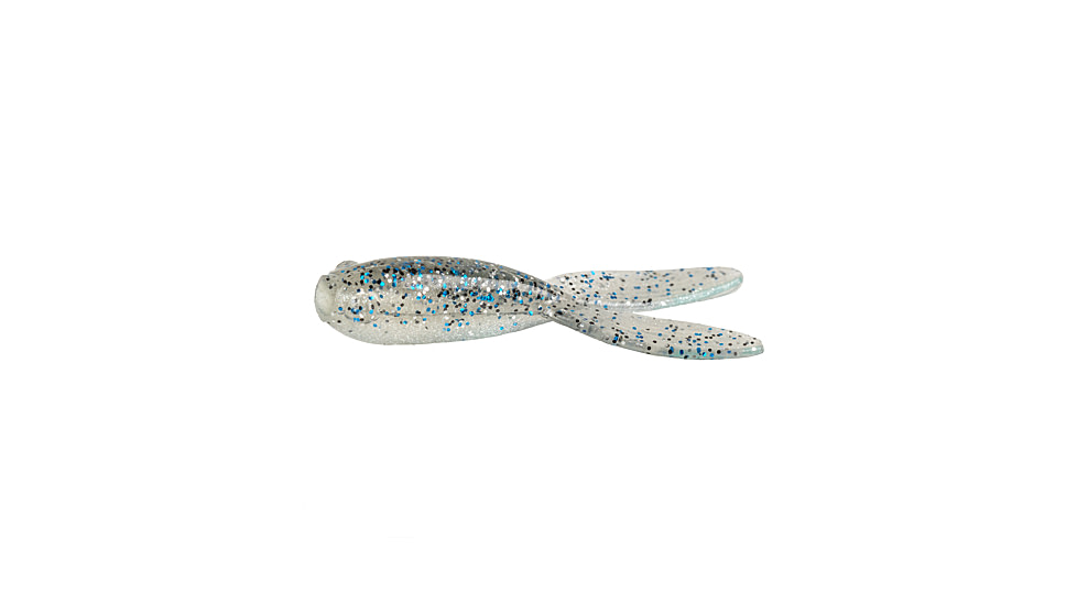 Strike King Mr. Crappie Teen-Zee Tails Swimbait, Smokey Shad, 5/8in, MRCTZTL-57