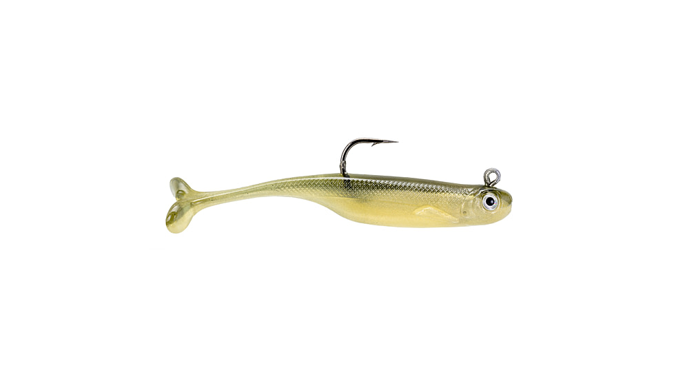 Strike King Pinger Minnow Softbait, 3 pack, 2.5in, 1/4oz, AYU, 12-36157