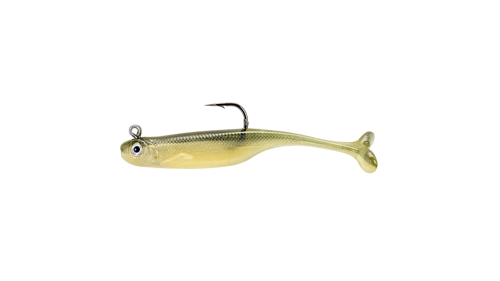Strike King Pinger Minnow Softbait, 3 pack, 2.5in, 1/4oz, AYU, 12-36157