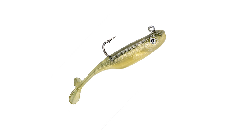 Strike King Pinger Minnow Softbait, 3 pack, 2.5in, 1/4oz, AYU, 12-36157