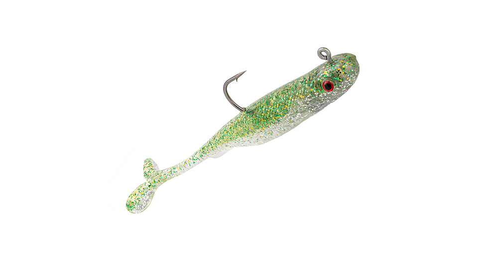 Strike King Pinger Minnow Softbait, 3 pack, 2.5in, 1/4oz, Baby Bass, 12-36151