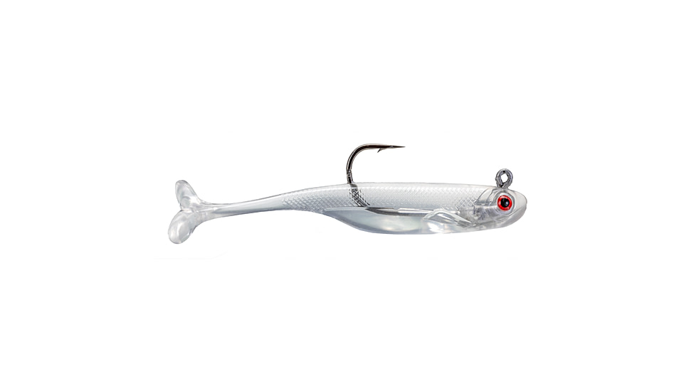 Strike King Pinger Minnow Softbait, 3 pack, 2.5in, 1/4oz, Prism, 12-36154